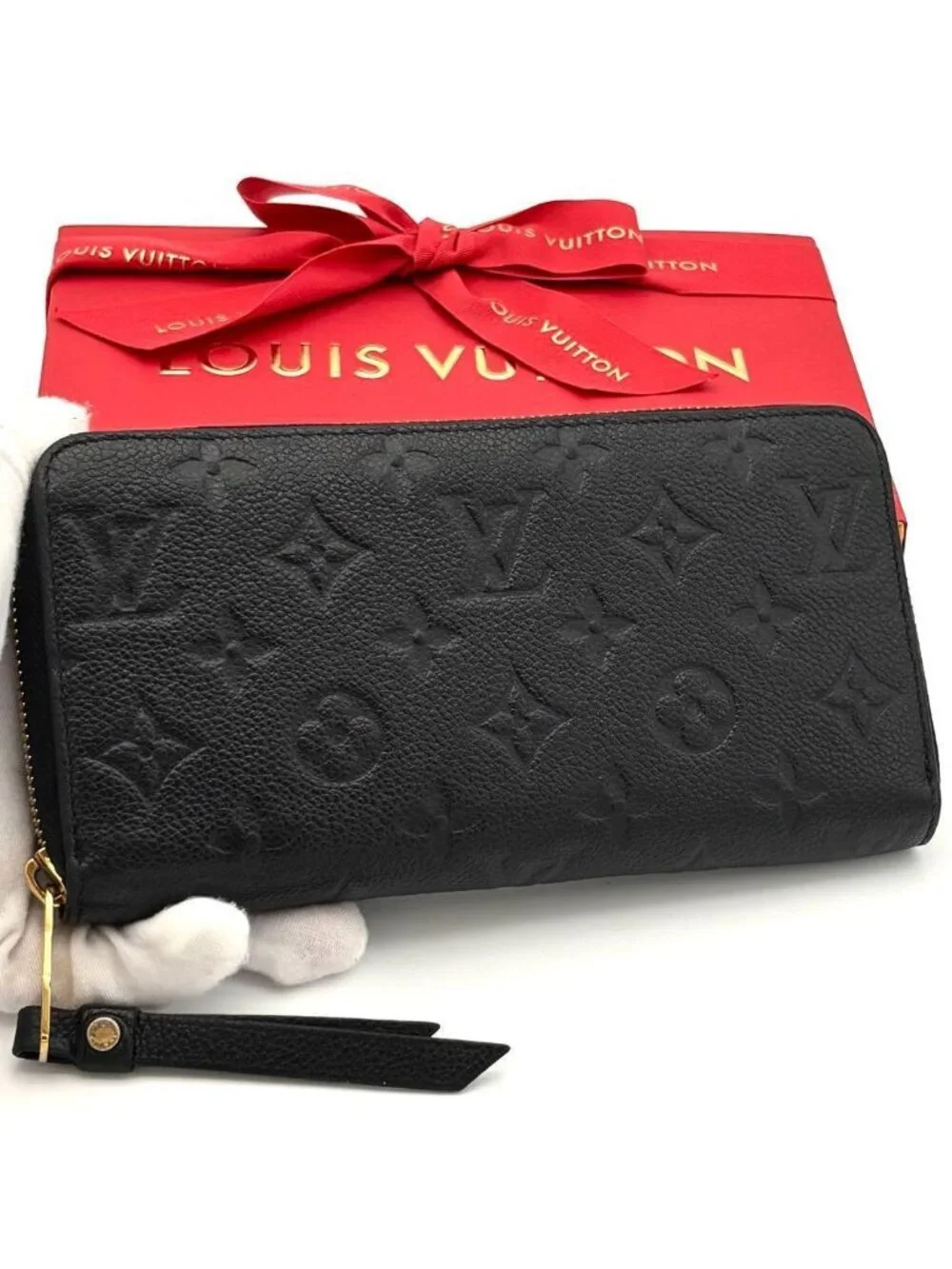 Louis Vuitton Wallet Zippy Monogram Black